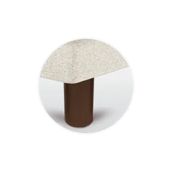 Patas cilindricas madera chocolate sonpura