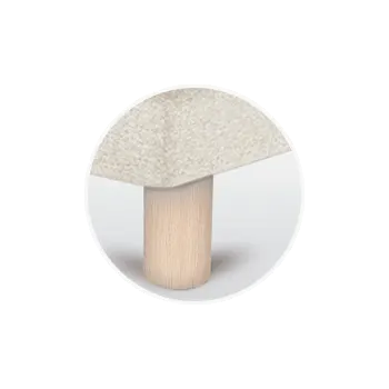 pata cilindrica abedul 15cm