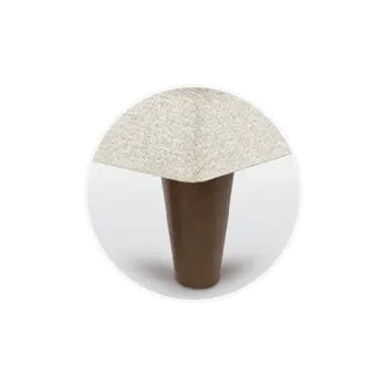 pata canape conica chocolate