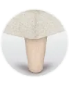 patas canape conicas abedul