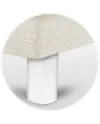 patas canape cilindrica blanca