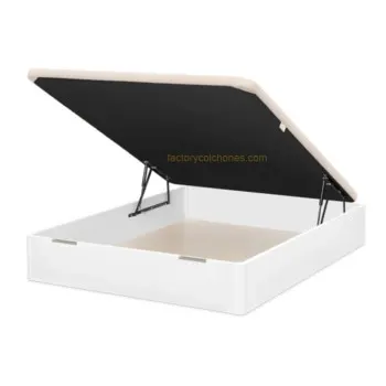 canape store abierto blanco