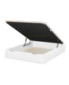 canape store abierto blanco