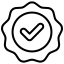icono sello calidad